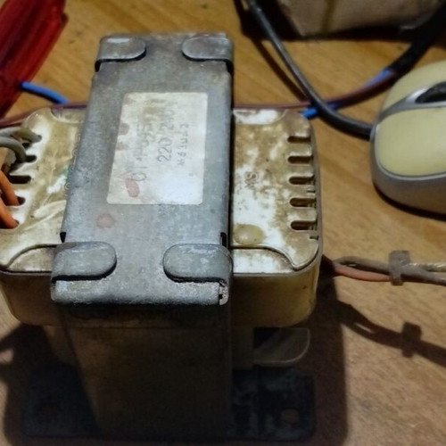Transformer 40 VA used, input 220V output 9V and 32V