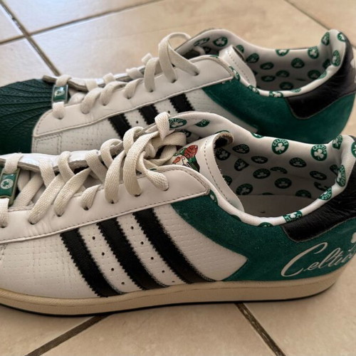 Adidas Superstar Boston Celtics sneakers like new, size 47