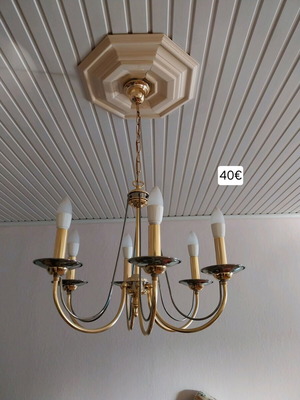 Lighting fixtures like new with led bulbs