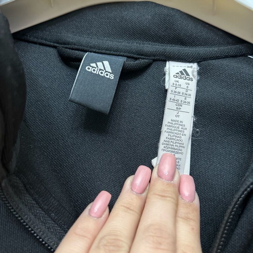 Adidas jacket used, black, size S