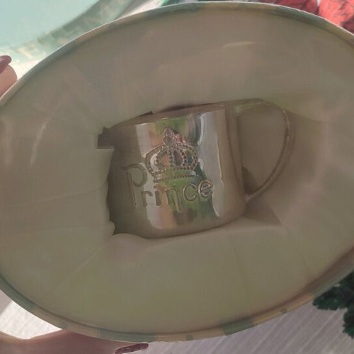 Silver Plated Cup for Baby Boy New