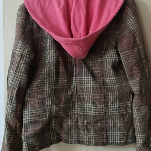 Wool Jacket with Lining and Cotton Hood Sprint like new