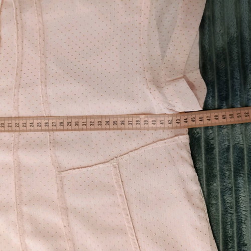 Mint & Berry airy short-sleeve long dress like new, pink