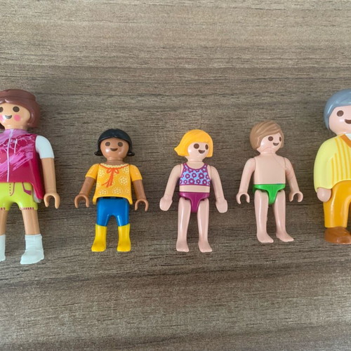 Φιγούρες Playmobil μεταχειρισμένες, πακέτο 5 οικογένεια