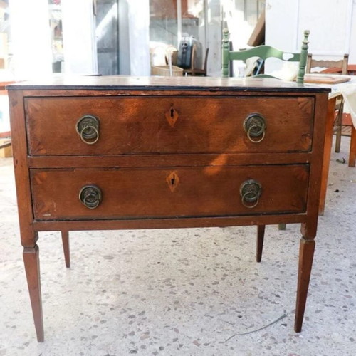 Antique Georgian Commode from 1790-1810, used