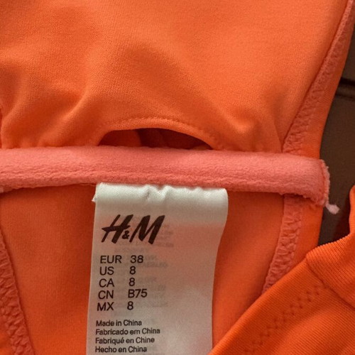 H&M swimsuit size 38/M multicolor like new