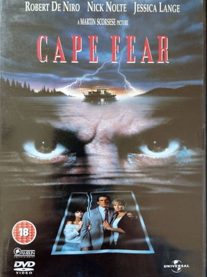 Cape Fear DVD σαν καινούργιο με ελληνικούς υπότιτλους