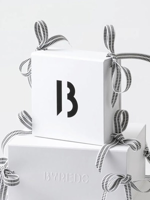 Byredo gift box new with ribbons and drawer-style lid 23x23 cm