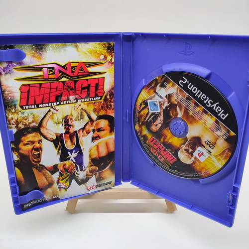 TNA Impact! Playstation 2 PS2 used, complete and functional
