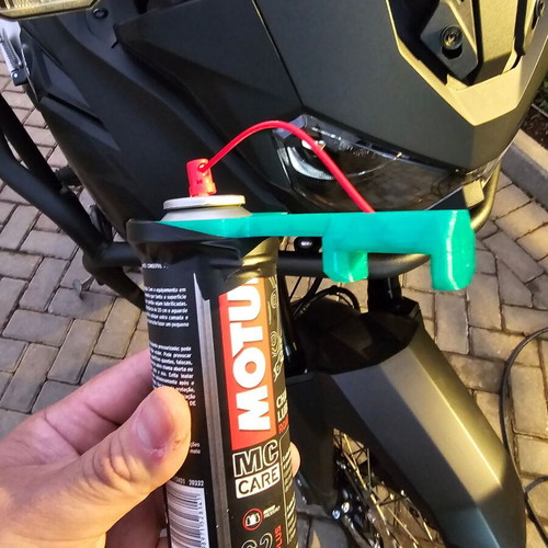 Spray adapter for chain lubrication new