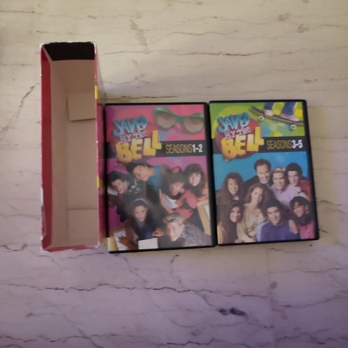 Saved by the Bell DVD seasons 1-5 used with English subtitles
