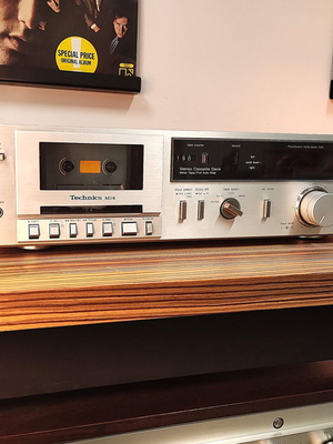 Technics RS-M14 vintage stereo cassette deck (1980-81)