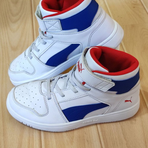 Puma Rebound Joy Mid Kids Sneakers Size EU 34 Like New