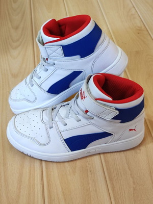 Puma Rebound Joy Mid Kids Sneakers Size EU 34 Like New