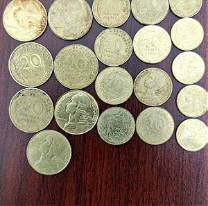 Συλλεκτικά Γαλλικά νομίσματα