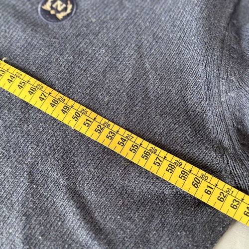 Men's Long Sweater XXL like new, gray and blue