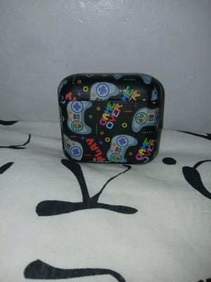Game Over earbud case like new