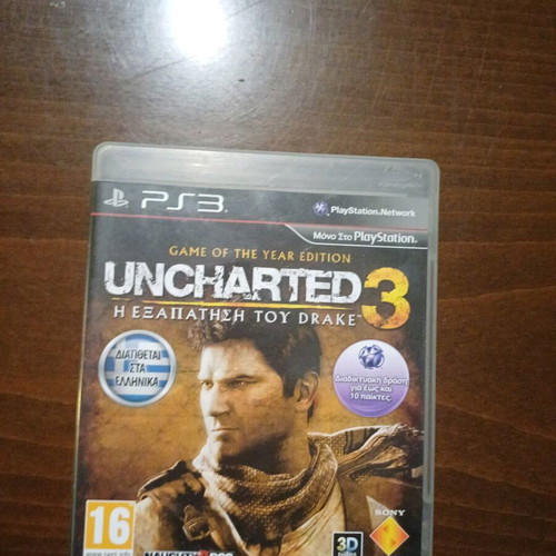 Uncharted 3 PlayStation 3 like new with case and manual