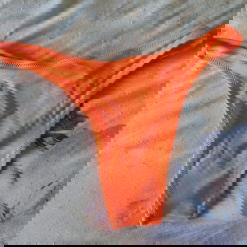 Πακέτο 2 μαγιό σε πορτοκαλί χρώμα NEUF ROUGE