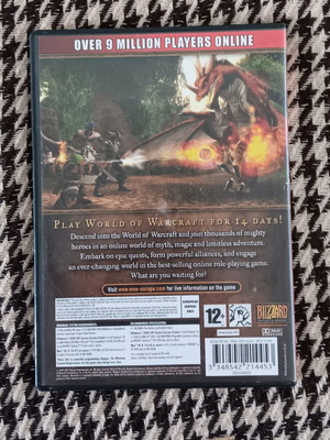 World of Warcraft PC game like new