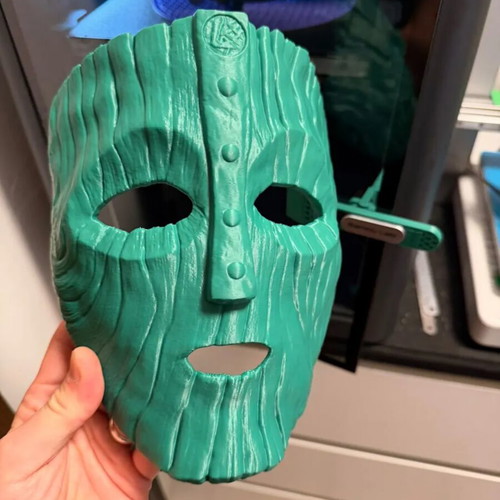 The Mask of Loki 3D Printed Collectible Prop and Cosplay