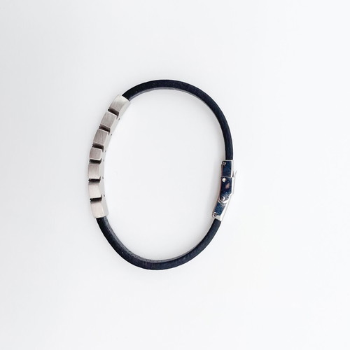 Bracelet new black and silver