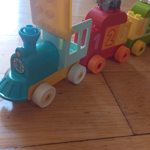 Lego Duplo Train with Numbers 10954 like new
