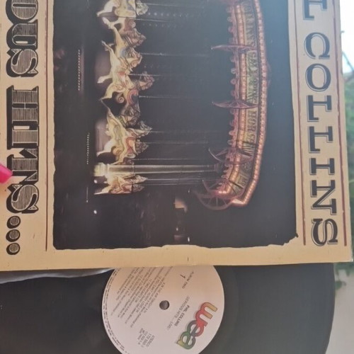 Phil Collins and INXS vinyl records set used, 3 LPs