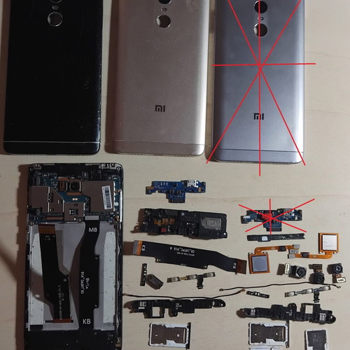 Xiaomi Redmi Note 4 4X used spare parts