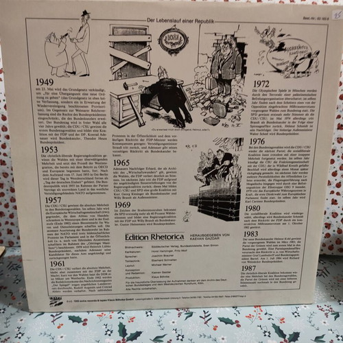 Reden Die Deutschland Bewegten vinyl record used