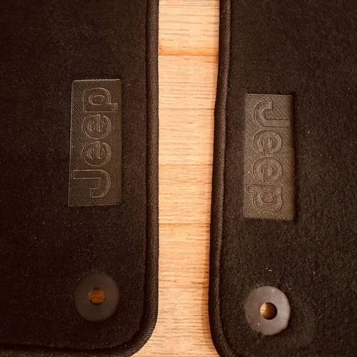 Authentic MOPAR floor mats for Jeep Wrangler 4 door