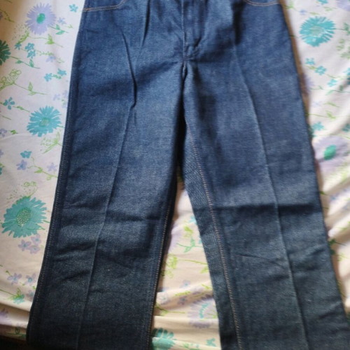 Maverick Vintage Pants new, bell-bottom, 100% cotton, with zipper