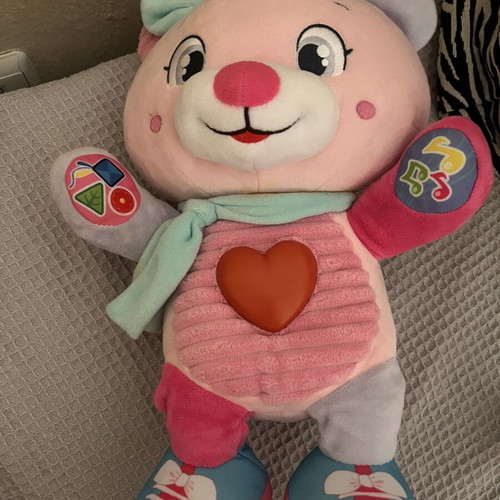 Baby Clementoni interactive soft bear like new, Greek