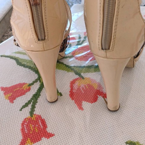 Maria Mare sandals like new, high heels, beige, size 37