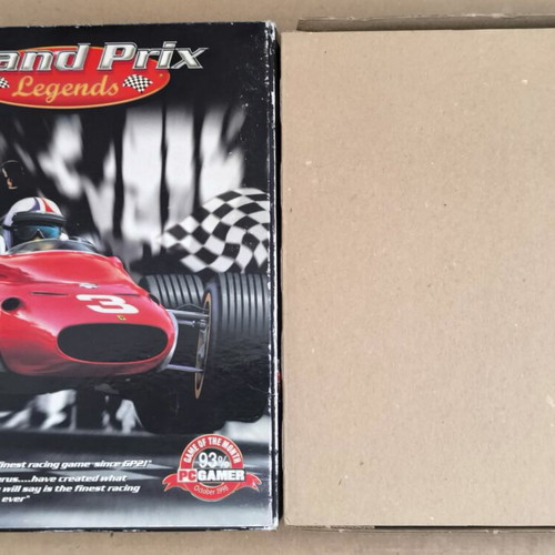 Grand Prix Legends Sierra PC CD-ROM game used, big box