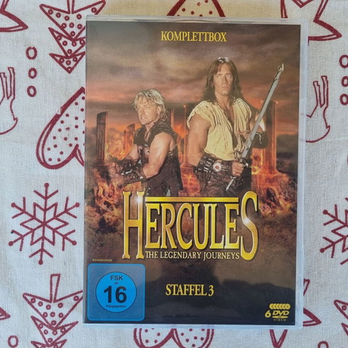 Hercules The Legendary Journeys Season 3 DVD box set like new