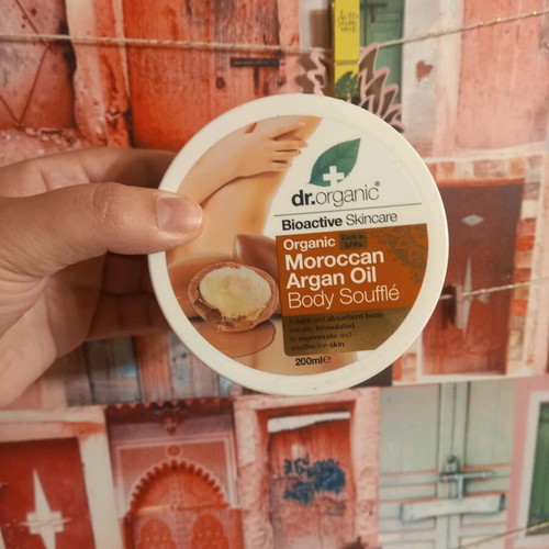 Dr.organic Argan Oil Body Scrub new