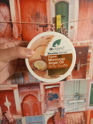 Dr.organic Argan Oil Body Scrub καινούργιο