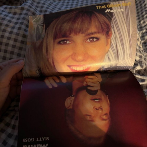 Manina 873 magazine used with posters