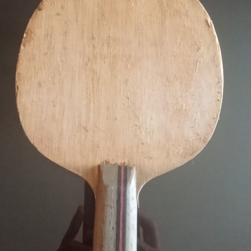 Mazunov racket used, collectible table tennis paddle