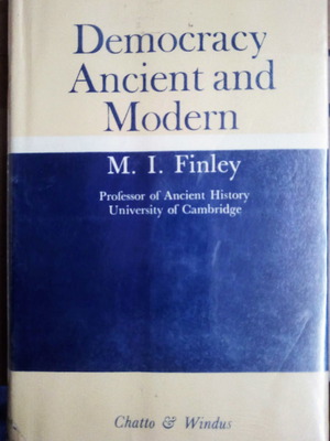 Democracy Ancient and Modern used book