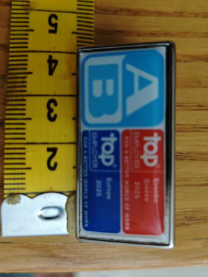 Top Employee Collectible Pin 2025 AB Vasilopoulos used