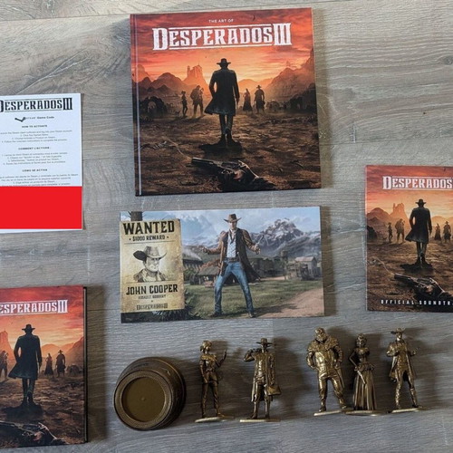 Desperados 3 Collectors Edition PC like new