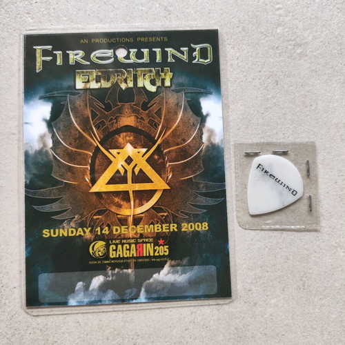 Firewind Gus G backstage pick in excellent condition