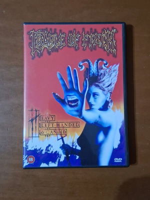 Cradle of Filth Heavy Left-handed and Candid DVD like new