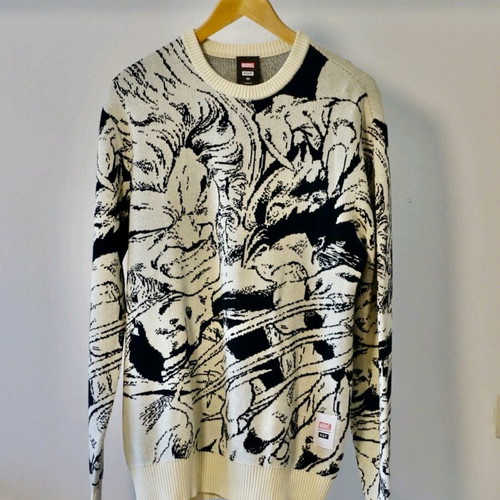 HUF & Marvel X-Men Showdown Sweater new, size medium