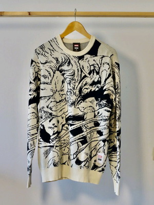 HUF & Marvel X-Men Showdown Sweater new, size medium