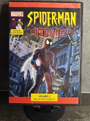 Spider-Man Unlimited Volume 2 DVD like new, dubbed in Greek