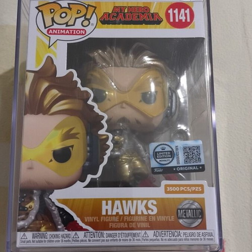 Funko Pop! Hawks 1141 Metallic new 3500 pieces