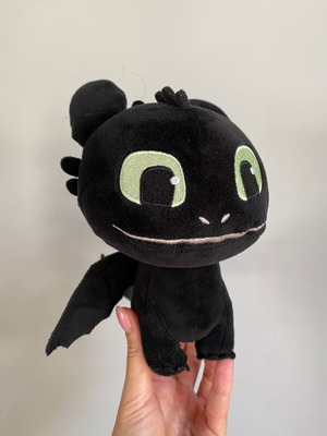 Λούτρινο παιχνίδι Toothless μεταχειρισμένο από How to Train Your Dragon The Hidden World 2021
